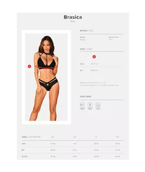 Obsessive Brasica Bra — image 5 of 5
