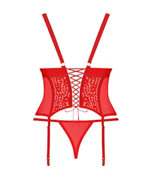 Obsessive Blossmina Corset & Thong — image 4 of 5