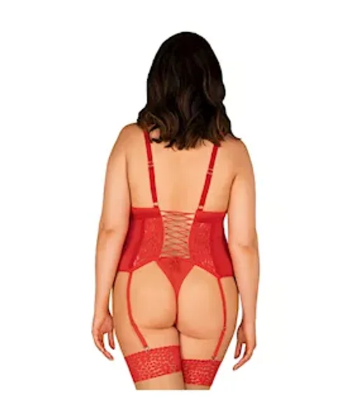 Obsessive Blossmina Corset & Thong — image 2 of 5