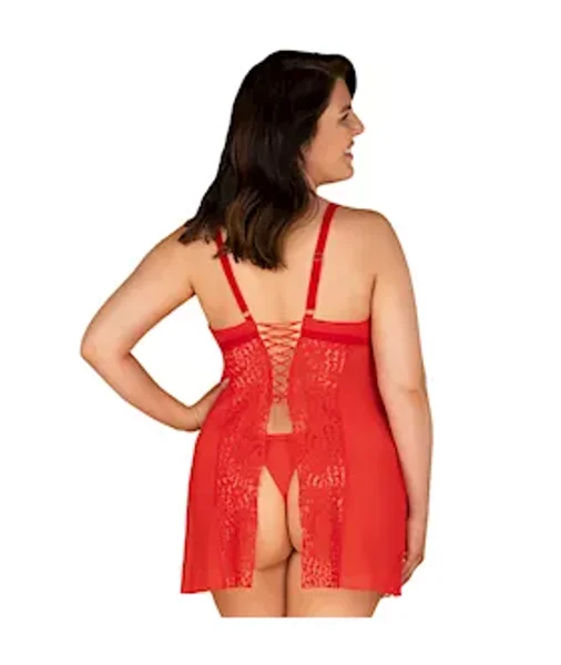 Obsessive Blossmina Chemise & Thong — image 2 of 5