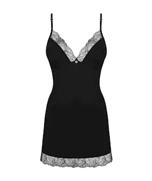 Obsessive Bella Rou Chemise & Thong — image 3 of 10