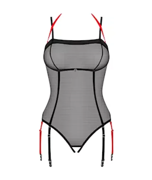 Obsessive Glandez Crotchless Teddy — image 3 of 5