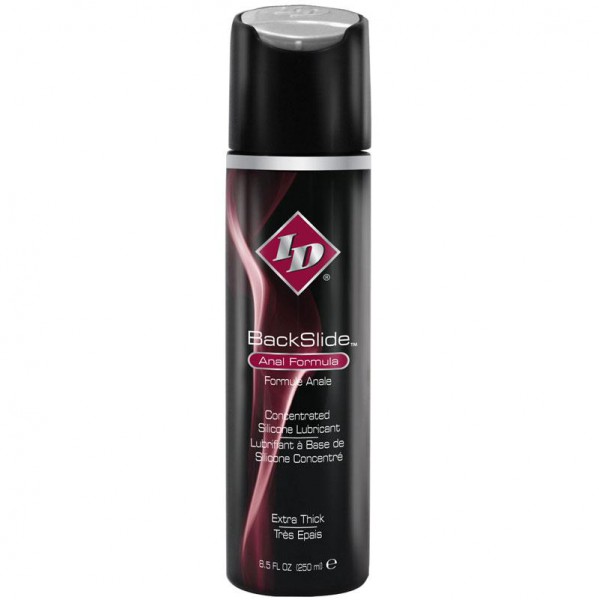ID BackSlide Anal Formula 8.5 oz (250 ml) Silicone Based Lubricant