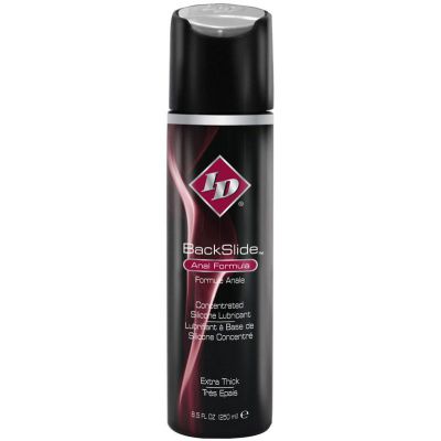 ID BackSlide Anal Formula 8 5 oz 250 ml Silicone Based Lubricant