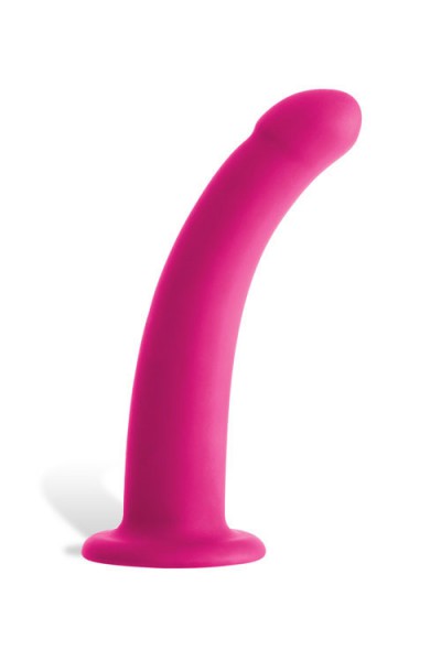nsnovelties Harness-Compatible 5" & 6" Curved Silicone Dildo Set