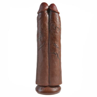 King Cock Two Cocks One Hole 11 Inch Dildo