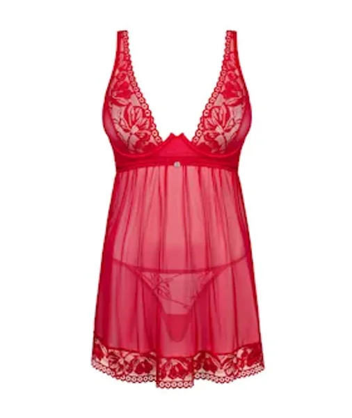 Obsessive Lacelove Babydoll & Thong — image 3 of 5