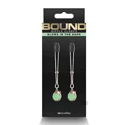 bound nipple clamps g1 glow in the dark