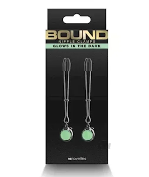 Bound Nipple Clamps G1 Glow In The Dark — image 2 of 2