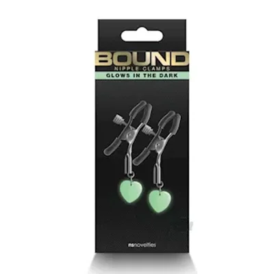 bound nipple clamps g3 glow in the dark