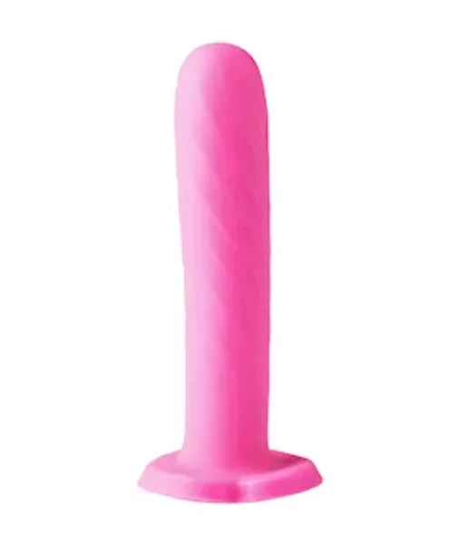 Nood Colours Dual Density Dildo With Heart Shaped Base — image 2 of 12
