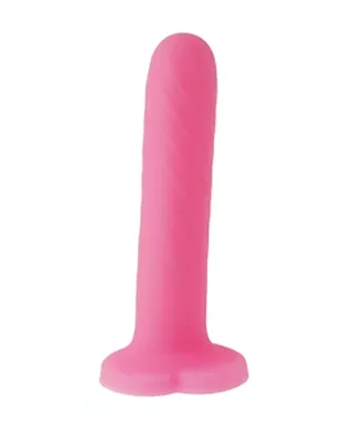 Nood Colours Dual Density Dildo With Heart Shaped Base — image 6 of 12