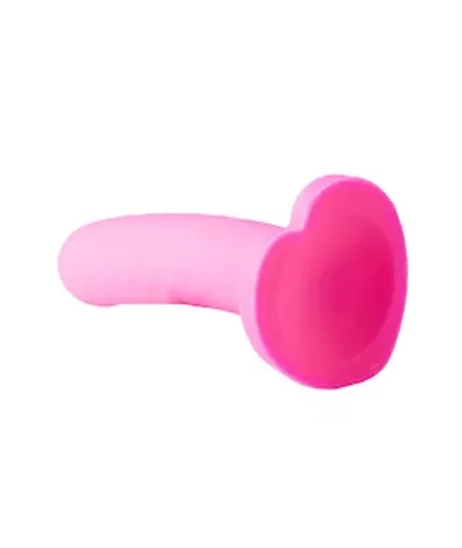 Nood Colours Dual Density Dildo With Heart Shaped Base — image 3 of 12