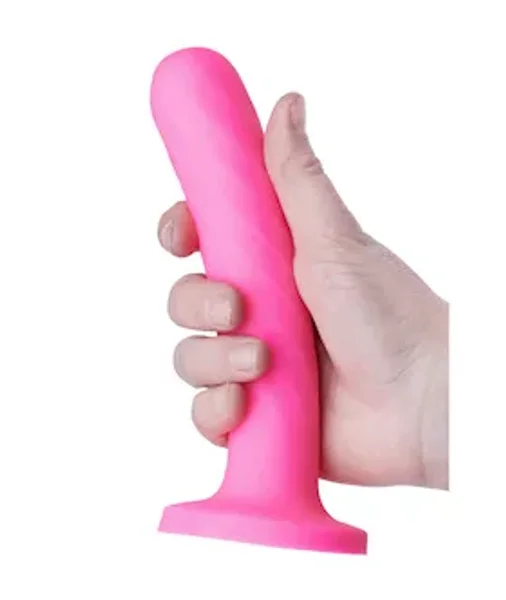 Nood Colours Dual Density Dildo With Heart Shaped Base — image 4 of 12