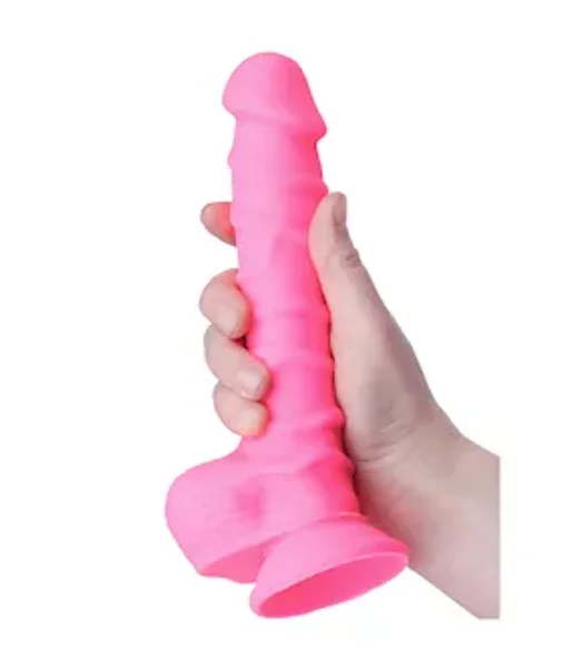 Nood Colours Dual Density Dildo With Balls — image 4 of 20