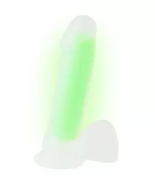 Nood Colours Glow In The Dark Dildo With Balls — image 13 of 24
