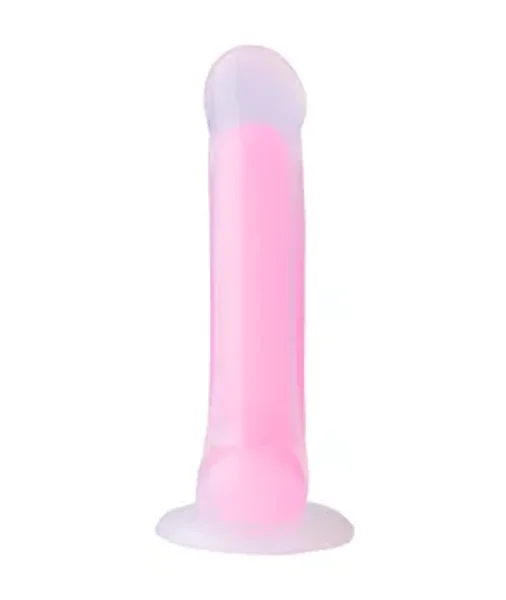 Nood Colours Glow In The Dark Dildo With Balls — image 2 of 24