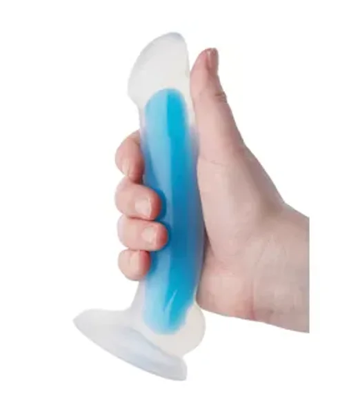 Nood Colours Glow In The Dark Dildo With Balls — image 12 of 24