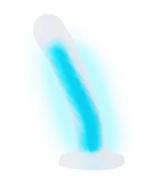 Nood Colours Glow In The Dark Dildo With Heart Shaped Base — image 9 of 12