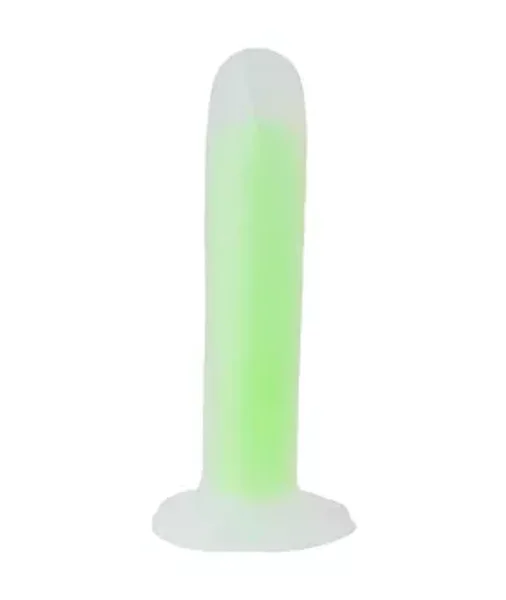 Nood Colours Glow In The Dark Dildo With Heart Shaped Base — image 3 of 12