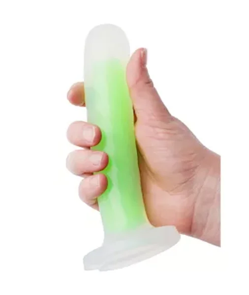 Nood Colours Glow In The Dark Dildo With Heart Shaped Base — image 4 of 12
