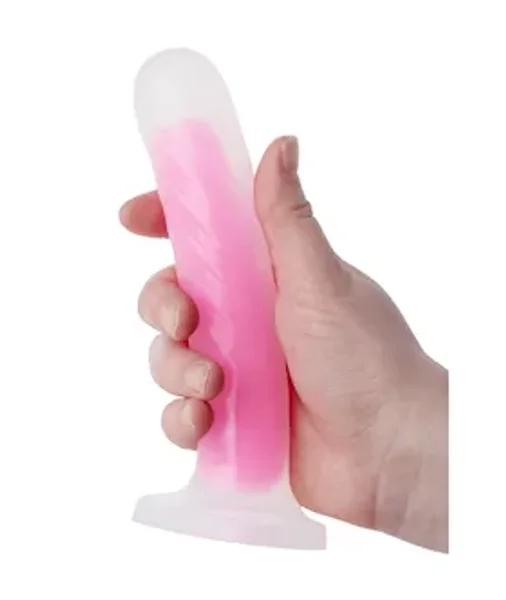 Nood Colours Glow In The Dark Dildo With Heart Shaped Base — image 8 of 12