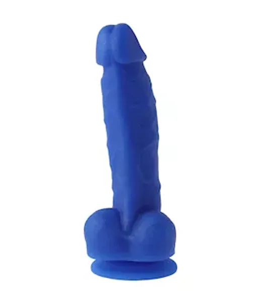 Nood Colours Realistic Glitter Dual Density Dildo With Balls — image 3 of 4