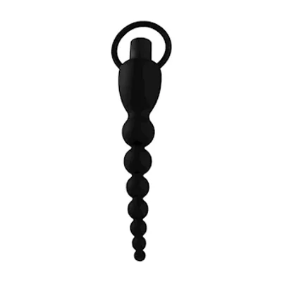nood strung vibrating anal beads