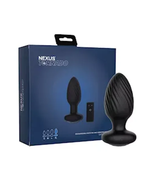 Nexus Tornado Rotating Vibrating Butt Plug — image 8 of 16