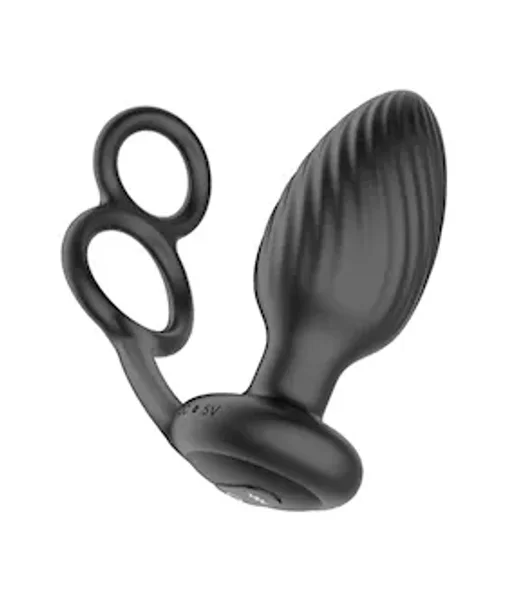 Tornado Rotating And Vibrating Butt Plug With Cock Ring — image 7 of 11
