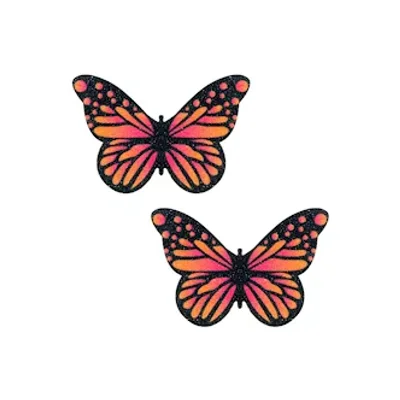 large velvet ombre butterfly kisses nipple cover pasties