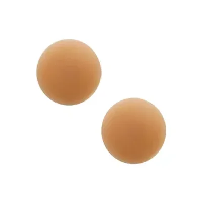 mocha yummy skin invisible and reusable silicone nipple cover pasties