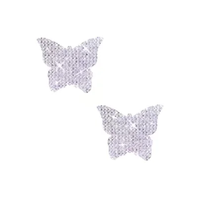 razzle dazzle crystal butterfly jewel sparkle body stickers 6pk