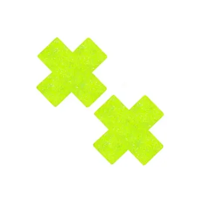 super sparkle lemon lime blacklight glitter x factor nipple cover pasties