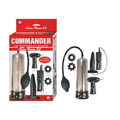 commander mens power kit black