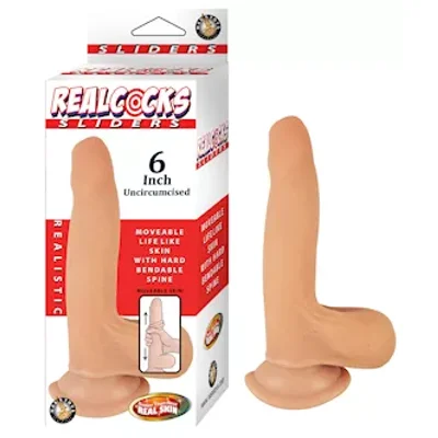 nass toys realcock uncut slider 75 inch