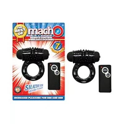 the best of macho remote control wireless cockring