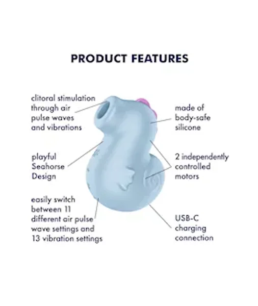 Satisfyer Sea Pony Vibrator — image 3 of 5
