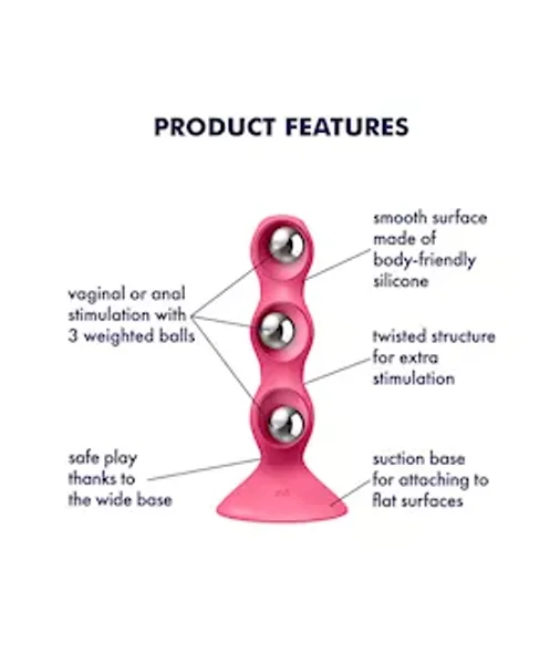 Satisfyer Triple Ball-r Plug — image 3 of 5