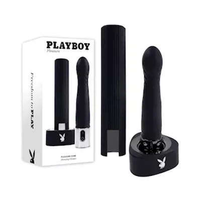 playboy pleasure pleasure zone vibrator with charging dock