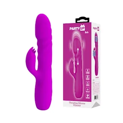party up bob thrusting rabbit vibrator
