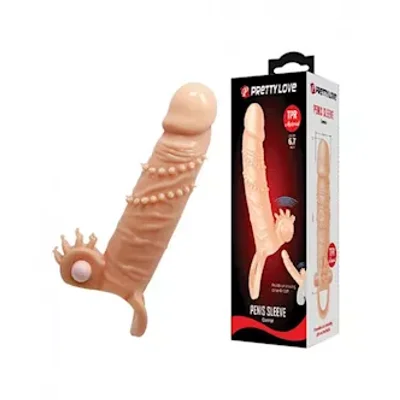 pretty love connor vibrating penis sleeve
