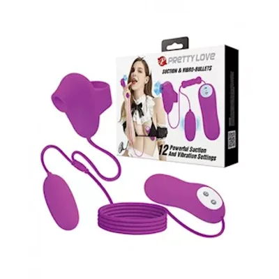pretty love suction vibro bullets