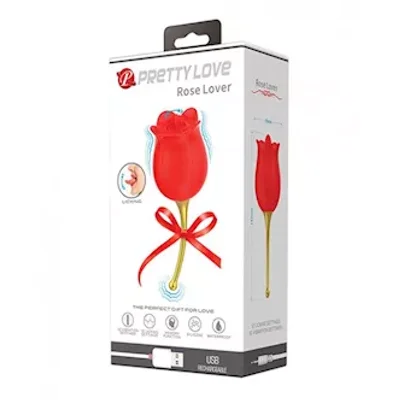 pretty love licking rose lover dual ended