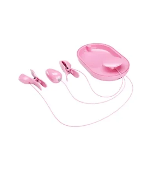 Surprise Box Electroshock Vibrating Nipple Clamps And Bullet Vibe — image 4 of 4
