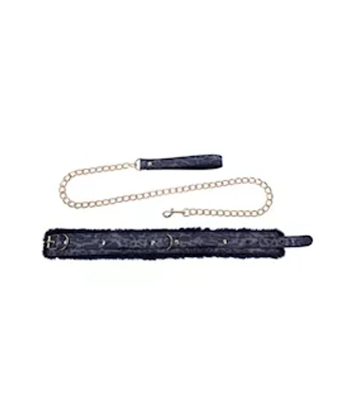 Sex And Mischief Cougar Fur Collar And Leash — image 5 of 5