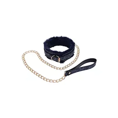 sex and mischief cougar fur collar and leash