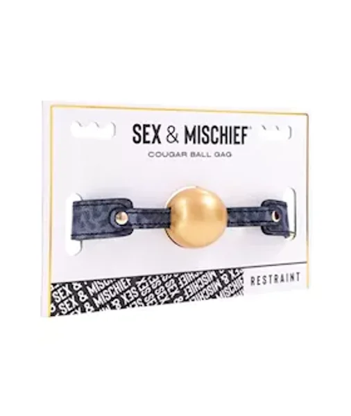 Sex And Mischief Cougar Ball Gag — image 2 of 5