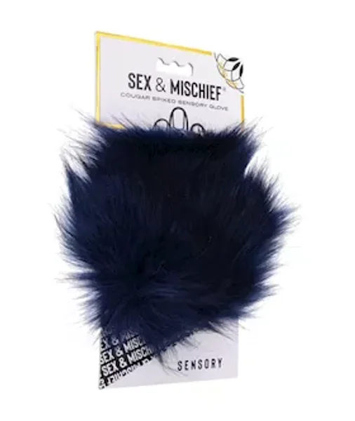 Sex And Mischief Cougar Spiked Sensory Glove — image 2 of 5