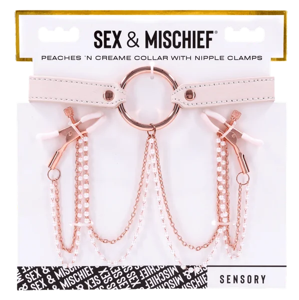 Peaches N Creame Collar With Nipple Clamps — image 14 of 14